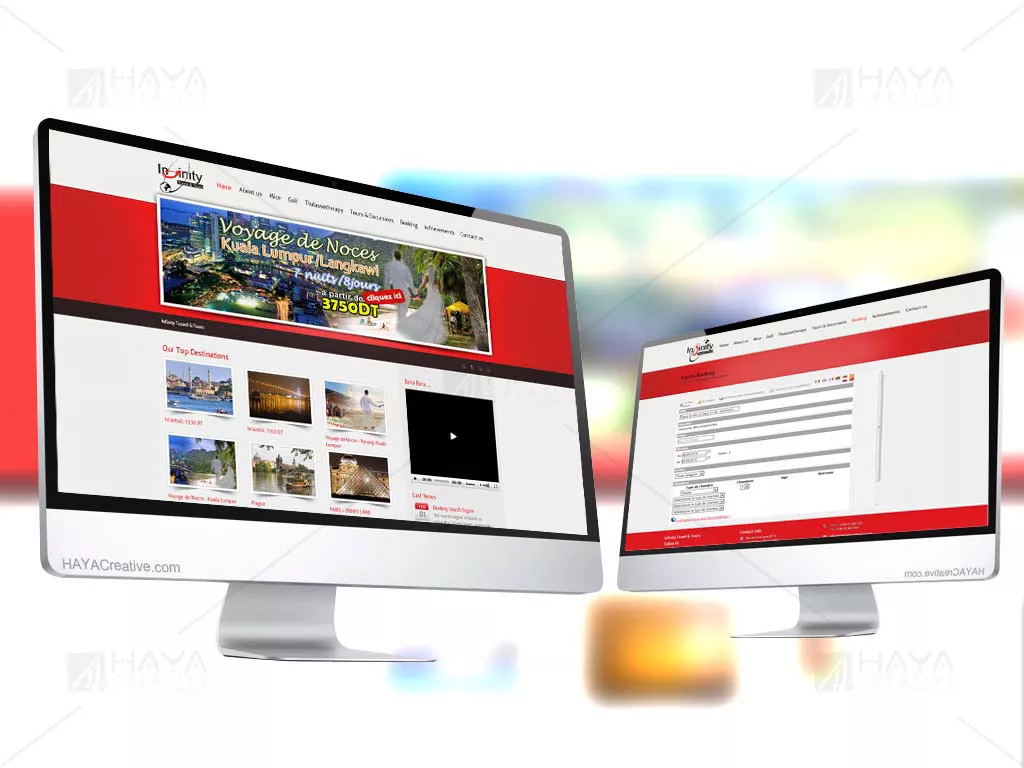 Site Infinity Travel