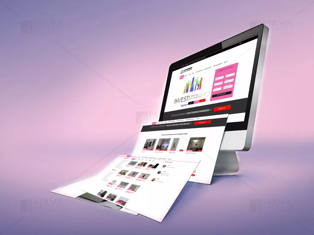 Relookage Site Investissimmo